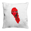 Red Sparrow Throw Pillow