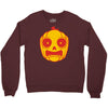 frightened jack o lantern Crewneck Sweatshirt