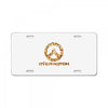 OVERWATCH License Plate