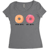 your wife my wife donuts Women's Triblend Scoop T-shirt