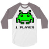arcade player one 3/4 Sleeve Shirt