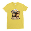 sloth motion Ladies Fitted T-Shirt