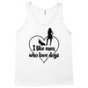 i like men who love dogs Tank Top