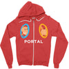 Portal Cat Zipper Hoodie