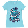 pizza yetee! Ladies Fitted T-Shirt