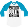 straight outta jersey city 3/4 Sleeve Shirt