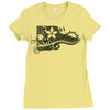 plumeria paradise Ladies Fitted T-Shirt