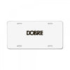Dobre License Plate