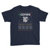 gemini christmas ugly sweater Youth Tee