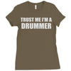 trust me i'm a drummer Ladies Fitted T-Shirt