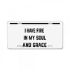 February Girl License Plate