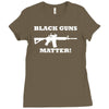 details about  black guns matter Ladies Fitted T-Shirt