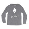got ether ? Long Sleeve Shirts