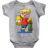 bart simpson Baby Onesie