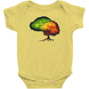 time leaves Baby Bodysuit