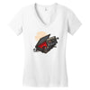 dead man walking Women's V-Neck T-Shirt