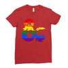 dungeons and dragons lgbtq Ladies Fitted T-Shirt