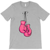 boxing gloves breast cancer T-Shirt