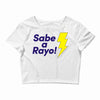sabe a rayo Crop Top