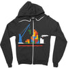 russian cargo Zipper Hoodie