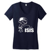 pee on isis decal look Women's V-Neck T-Shirt