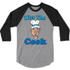 kiss the cook 3/4 Sleeve Shirt
