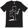 banksy teddy bear pop art new T-Shirt