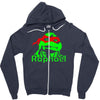 turtles  splinter ninja serie funny Zipper Hoodie