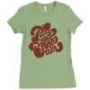 pump up the jam Ladies Fitted T-Shirt