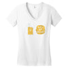 drinking buddy Women's V-Neck T-Shirt