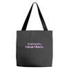 i speak gilmore rectangle Tote Bags