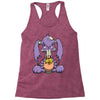 zombie bunny loves brains Racerback Tank