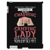 camping lady iPad 3 and 4 Case