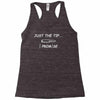just the tip gun rights Racerback Tank