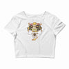 robo music Crop Top