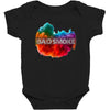 bad smoke Baby Bodysuit