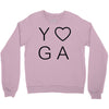 yoga heart Crewneck Sweatshirt