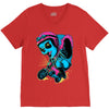 panda rider V-Neck Tee
