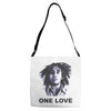 one love Adjustable Strap Totes