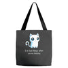 bad kitty Tote Bags