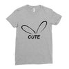 cute Ladies Fitted T-Shirt