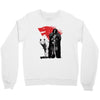 the king and the white wol Crewneck Sweatshirt