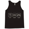 eat,sleep,game Tank Top
