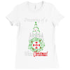 dreaming of a white christmas Ladies Fitted T-Shirt