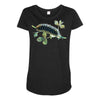 natura animal Maternity Scoop Neck T-shirt