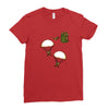 go go go go Ladies Fitted T-Shirt