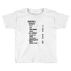contents list Toddler T-shirt