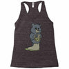 mucus bear Racerback Tank