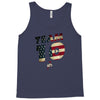 team 10 american flag Tank Top
