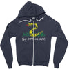 no step on snek 1 Zipper Hoodie